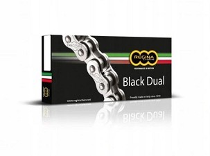 REGINA LANAC POGONSKI 520ZRA (120 KARIKA) Z-RING DUAL ZA 600CCM CRNA (ZAPINKA+ZAKIVAK) (135ZRA/1011)