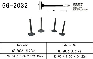 VESRAH IZDUVNI VENTIL HONDA TRX 250EX SPORTRAX '01-'08, TRX 250X '09-'17 (OEM: 14721-HN6-000) (1KOM.) (MADE IN JAPAN)