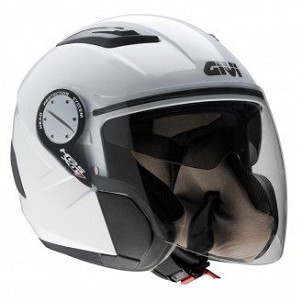 GIVI KACIGA OTVOREN JET SA VIZIROM X07 BOJA BELA VELIČINA 56/S