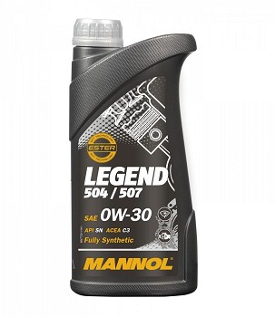 MANNOL AUTOMOBILSKO MOTORNO ULJE 0U30 LEGEND 504/507 1 LITR (7730) (SINTETIČKO)