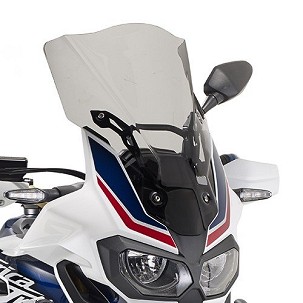 KAPPA VIZIR HONDA CRF 1000L AFRICA TWIN (16-19), CRF 1000L AFRICA TWIN ADVENTURE SPORTS (18-19) 47,5 X 35 CM ZATAMNJENA