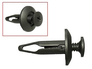 BRONCO KLINOVI ZA MONTAŽU ZA PLASTIKE (DUBINA 22,7MM, GR. 6MM, ŠIRINA  GLAVE 17,8MM, DUŽ. UKUP. 40,2MM) (10 KOM.)