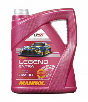 MANNOL AUTOMOBILSKO MOTORNO ULJE 0U30 LEGEND EXTRA ESTER C2/C3 5 LITARA (7919) (SINTETIČKO)