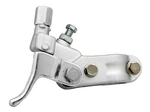 PSYCHIC DRŽAČ POLUGE KVAČILA HONDA CRF 250 '04-09, CRF 450 '04-08 BOJA SREBRNA SA POLUGOM DEKOMPRESATORA (KOVANI) (L10100A)