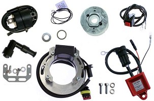 ELECTREX ELECTREX SET PALJENJA WIRNIK, (TOČAK MAGNESOWE) NAMOTAJ ALTERNATORA, REGULATOR NAPONA, CEWKI ZAPLONOWE, FAJKI SVEĆICA, MODUL CDI YAMAHA YZ 465 / 490 (STATOR 110MM)