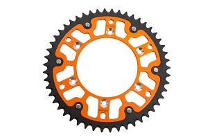 GROSSKOPF LANČANIK ZADNJA DUAL RING / STEALTH (STALOWO-ALUMINIJUMSKA) 899 46 (89946) KTM/HUSQVARNA/HUSABERG/GASGAS BOJA NARANDŽASTA (JTA897.46) (LANAC 520)