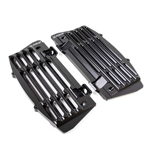 X-GRIP ŠTITNICI HLADNJAKA (KOMPLET) AIR FORCE GASGAS EC '21-, HUSQVARNA '17-, KTM '17- BOJA CRNA (POGLEDAJ OPIS TOWARU)