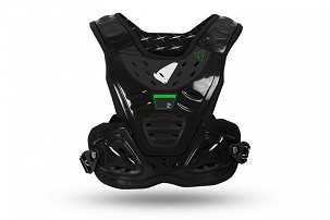 UFO ŠTITNIK GRUDNOG KOŠA (ZBROJA) CHEST PROTECTOR REACTOR DEČJA / JUNIOR / KID BOJA CRNA (CE LEVEL 2) - KOLEKCJA 2024