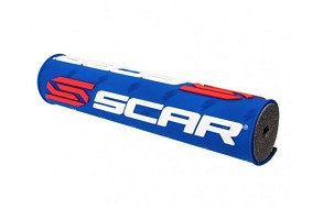 SCAR RACING SUNĐER NA VOLAN (POPREČKU) (250MM) BOJA PLAVA SA LOGO SCAR