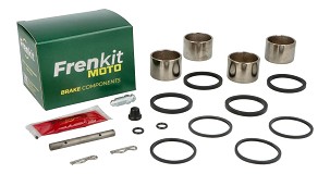 FRENKIT MOTO 2026/05 KOMPLET ZA POPRAVKU KOČIONE ČELJUSTI (KOMPLETAN / SUPERKIT) NISSIN (KLIP FI 27 / 30MM) PREDNJA YAMAHA BT 1100 BULLDOG '02-'07, FZ1 FAZER '06-'13, FZ6 FAZER / S2 '03-'10, MT-09 '13-'22, T-MAX 500 '07-'10