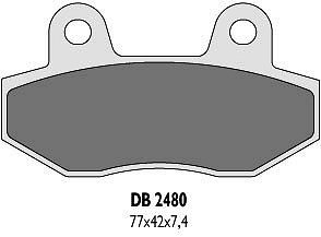 DELTA BRAKING PLOČICE KOČIONE KH86 - ZAMENJUJU DB2480MX-D I DB2480QD-D