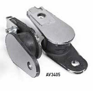 M.C. MONTAŽA (DRŽAČ, SILENTBLOK) REZONANTNE CEVI (DIFUZORA) HONDA / YAMAHA / KAWASAKI / SUZUKI 76MM ( 1 KOM. )