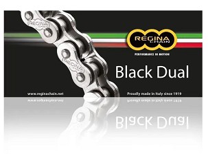 REGINA LANAC POGONSKI 525ZRA (120 KARIKA) Z-RING DUAL ZA 800 CCM CRNA (ZAKIVAK) (137ZRA/1001)