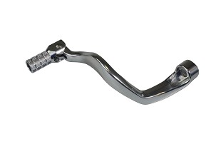 ACCEL NOVI TOWAR 25/10 POLUGA PROMENE MENJAČA KTM LC8 950/990/1090/1190 '03-'18 ALUMINIJUMSKA BOJA CRNA, ZAVRŠETAK SREBRNA (OEM-5834031144)