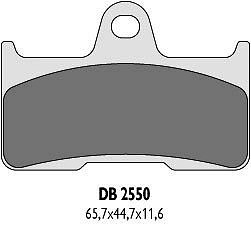 DELTA BRAKING PLOČICE KOČIONE KH344 YAMAHA YFM 660 02-08 ZADNJI - ZAMENJUJU DB2550MX-D I DB2550QD-D
