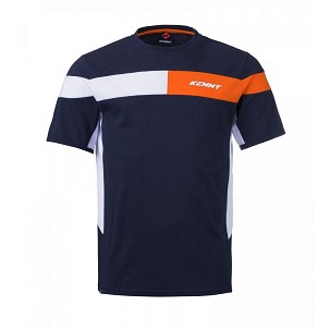 KENNY RACING MAJICA T-SHIRT MODEL RACING BOJA PLAVA/NARANDŽASTA/BELA VELIČINA M