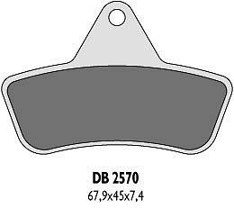 DELTA BRAKING PLOČICE KOČIONE KH271 ARCTIC CAT`96-04 (F+R) - ZAMENJUJU DB2570MX-D I DB2570QD-D