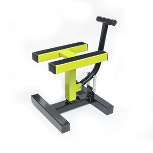 PROMX PROMOCIJA STALAK/DIZALICA/POSTOLJE ZA MOTOCIKL CROSS BOJA ŽUTA FLUO (DETALJI - POGLEDAJ DODATNI OPIS)