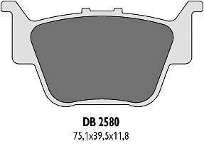 DELTA BRAKING PLOČICE KOČIONE KH373 HONDA TRX ZADNJI - ZAMENJUJU DB2580MX-D I DB2580QD-D