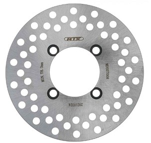 MTX PARTS DISK KOČIONI PREDNJI APRILIA MX 50 '03-'05, PEGASO 50 '92-'94, RX '95-'04, YAMAHA DT 50 '97-'03 (230X112X4,5MM)