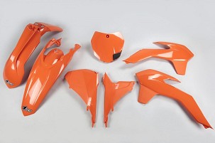 UFO KOMPLET PLASTIKE KTM SX/SXF '13-'15, SX 250 '16, BOJA NARANDŽASTA