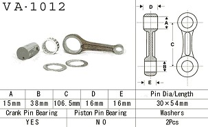 VESRAH KLIPNJAČA HONDA TRX 200 '90-'97 (VA1012) (MADE IN JAPAN)