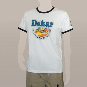 DIVERSE RASPRODAJA EXTREME TEAM - DAKAR RALLY MAJICA DKR MOR 05 BOJA BELA VELIČINA M