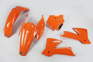 UFO KOMPLET PLASTIKE KTM SX/EXC '03-'04 BOJA NARANDŽASTA (KT502E127)