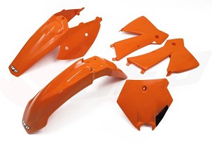 UFO KOMPLET PLASTIKE KTM SX/EXC '03-'04 BOJA OEM (NARANDŽASTA) (KT502E999)