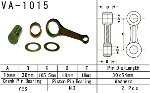 VESRAH KLIPNJAČA HONDA TRX 250 TE FOURTRAX RECON '09-'19 (VA1015) (MADE IN JAPAN)