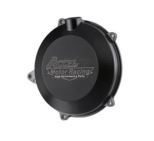 ACCEL POKLOPAC KVAČILA ALUMINIJUMSKA (SA ZAPTIVKOM) KTM EXC 450/500 '12-'15, HUSQVARNA 450 /501 '14-'15 BOJA CRNA - PROMOCIJA
