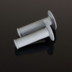 RENTHAL RUČKE MX SINGLE COMPOUND FULL DIAMOND MEDIUM, SREDNJE, JEDNOKOMPONENTNE BOJA SVETLA SIVA