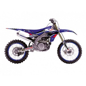 BLACKBIRD KOMPLET NALEPNICA (FOLIJA) YAMAHA YZ 250F '19-'23, YZ 450F '18-'22 DREAM 5 BOJA PLAVA