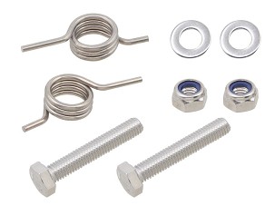 PSYCHIC SET ZA MONTAŽU PAPUČICA (SWORZNIE, OPRUGE, PODLOŠKE I OSIGURANJA) SHERCO SM 50 R / RS '20-'23, 50 ENDURO / SUPERMOTARD '06-'17, SE / SM 125 '23,