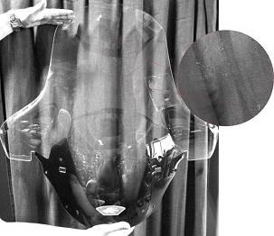 KAPPA VIZIR SUZUKI BURGMAN 650 EXECUTIVE (13) - 2 GAT - SITNE OGREBOTINE