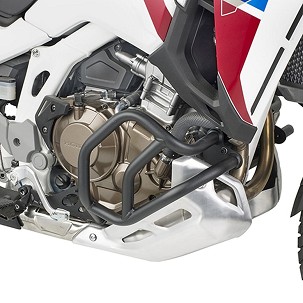 KAPPA GMOLE ŠTITNICI MOTORA HONDA CRF 1100L Africa Twin '20-'25, CRF 1100L Africa Twin Adventure Sports '20-'25 CRNE