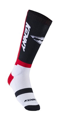 KENNY RACING ČARAPE KRATKE MODEL MX TECH RED BOJA CRNA/BELA/CRVENA VELIČINA 43-46