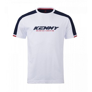 KENNY RACING MAJICA T-SHIRT MODEL DREAM BOJA BELA/PLAVA VELIČINA M