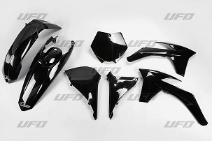 UFO KOMPLET PLASTIKE KTM SXF '11-'12, SX '12 BOJA CRNA (KT510E001)