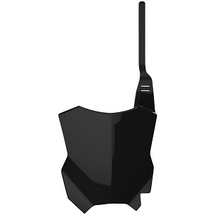 POLISPORT BROJČANA TABLICA (PLASTRON) KAWASAKI KX 250F '17-'26; KAWASAKI KX 450F '16-'26 BOJA CRNA