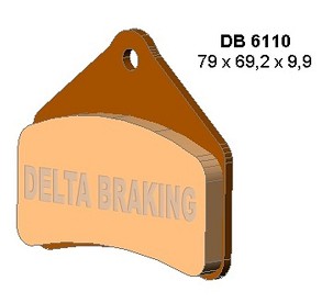 DELTA BRAKING PLOČICE KOČIONE ARCTIC CAT SNOWMOBILE