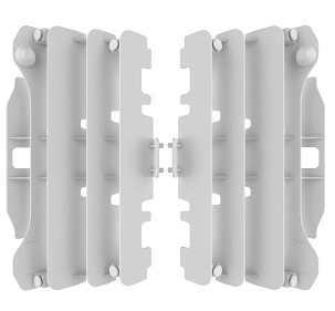 POLISPORT ŠTITNICI HLADNJAKA (KRATKI) YAMAHA YZ 250/450F '07-'09 BOJA BELA