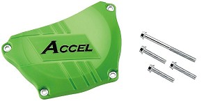 ACCEL ŠTITNIK POKLOPCA KVAČILA (PLASTIČNA) KAWASAKI KXF250 '09-'17 BOJA ZELENA