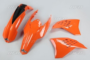UFO KOMPLET PLASTIKE KTM EXC '09-'10 BOJA NARANDŽASTA (KT511E127)