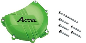 ACCEL ŠTITNIK POKLOPCA KVAČILA (PLASTKIOWA) KAWASAKI KXF450 '06-'15 BOJA ZELENA