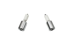 BUZZETTI ZAVRŠECI/TEGOVI VOLANA PREČNIK 17,5MM BOJA HROM