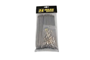 HAAN WHEELS ŽBICE OJAČANE SA NIPLOVIMA (KOMPLET) 18 X 4,25 - ZADNJI BMW F 800 GS PIASTA OEM BOJA SREBRNA (PO NARUDŽBINI)