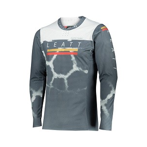 LEATT MAJICA MOTO 5.5 ULTRAWELD JERSEY GIRAFFE BOJA SIVA/BELA VELIČINA S
