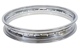 TOURMAX NAPLATAK TOČKA ZADNJEG (FELGA) HROM 18" X 2.15" (40 OTVORA) HONDA CB 750 (HAMULEC DOBOŠ) (OEM: 42701-300-013) (MADE IN JAPAN)