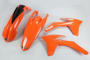 UFO KOMPLET PLASTIKE KTM EXC '12-'13 BOJA NARANDŽASTA (KT513E127)